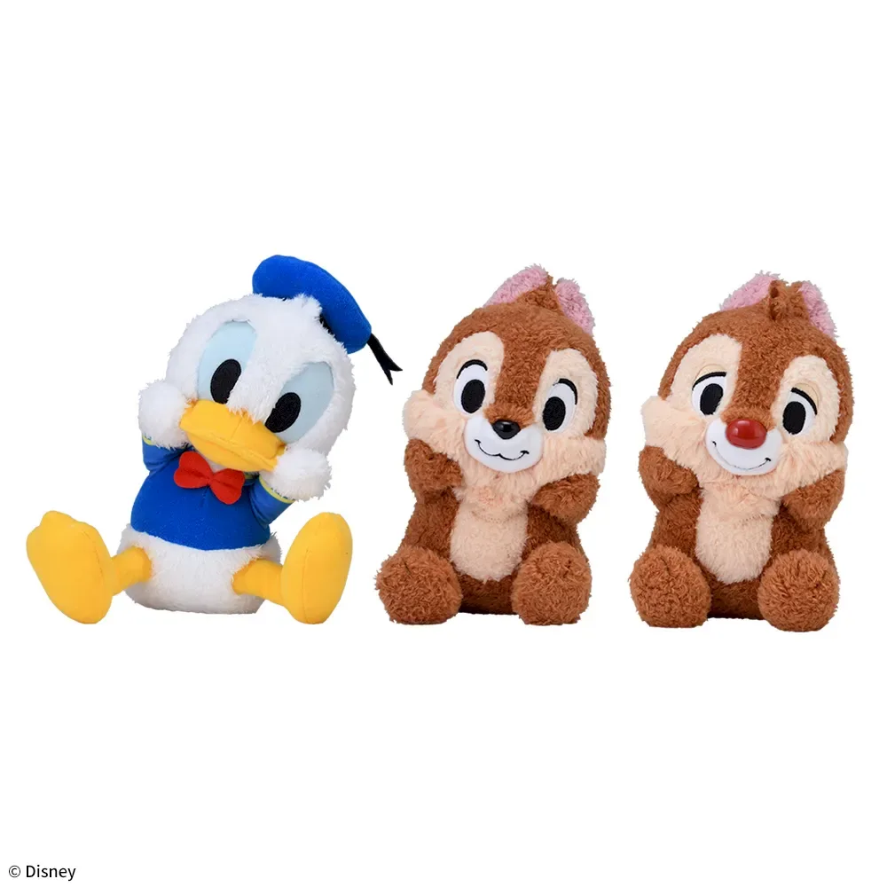 唐老鴨&奇奇&蒂蒂　ひょこぴょこ　絨毛玩偶