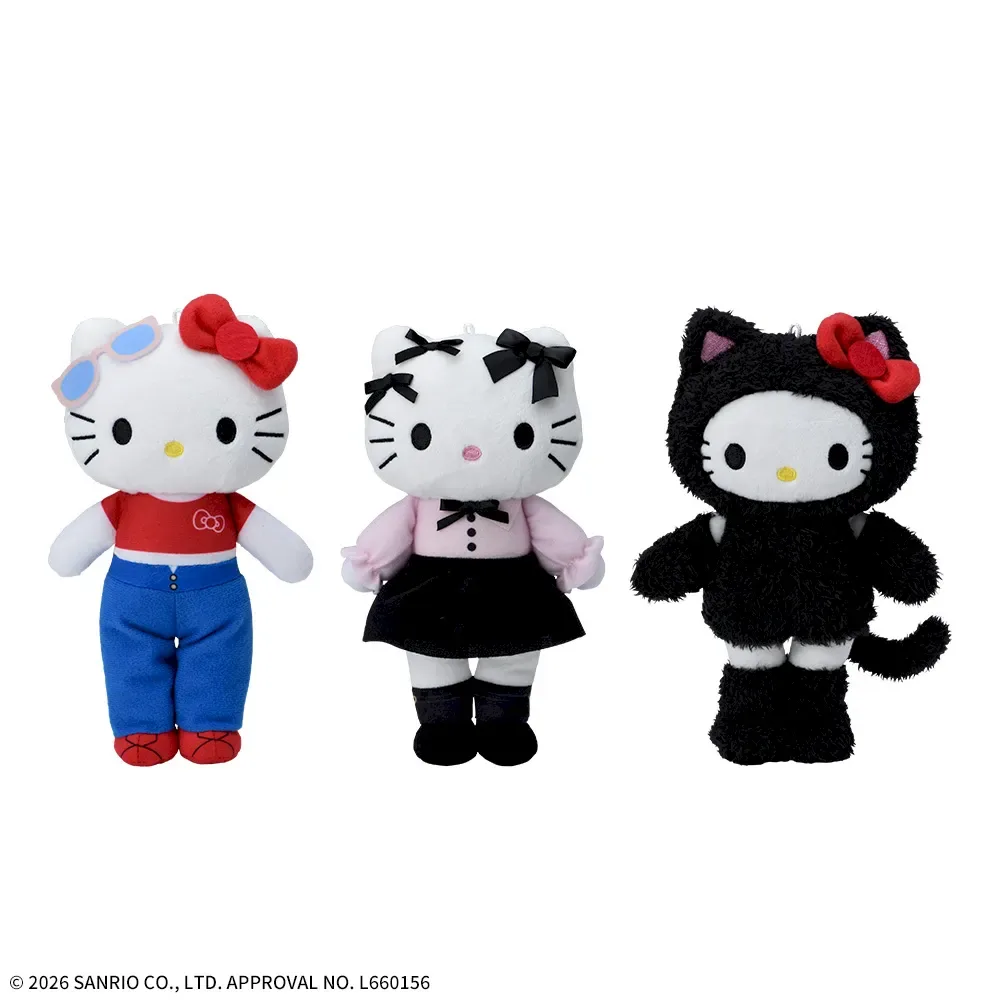Hello Kitty 絨毛玩偶 長腿 Ver.