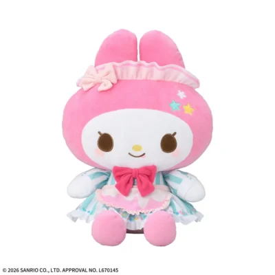 ゆるかわ 三麗鷗 L 絨毛玩偶“美樂蒂” Pop’n Ice Stand