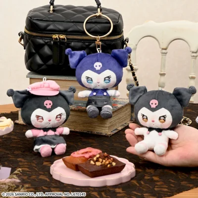 ゆるかわ 三麗鷗 あいぬい 迷你絨毛玩偶“酷洛米”