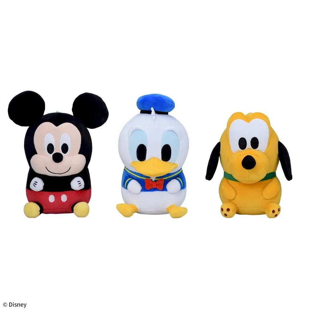 米奇&好友　ぽちゃちま　絨毛玩偶