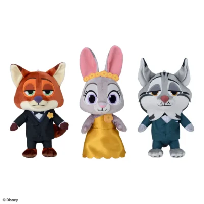 動物方城市2 絨毛玩偶 ZOOTENNIAL GALA Ver.