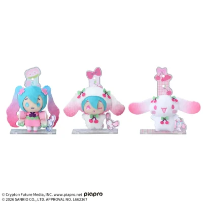 初音未來×大耳狗　アクぬい　For Amusement　桜Ver.