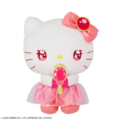 ゆるかわ 三麗鷗 L 絨毛玩偶‐Hello Kitty‐ キラメク✦️マジカル