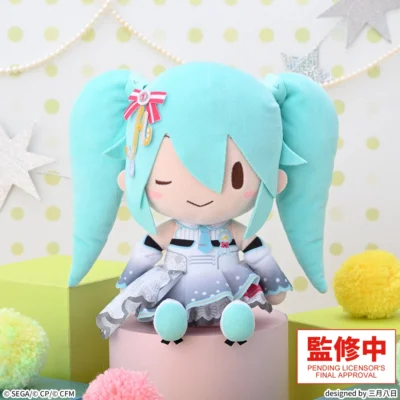 世界計畫 繽紛舞台！　ふわぷち　M 絨毛玩偶－舞台的 SEKAI 的初音未來－ ～Brand New World～