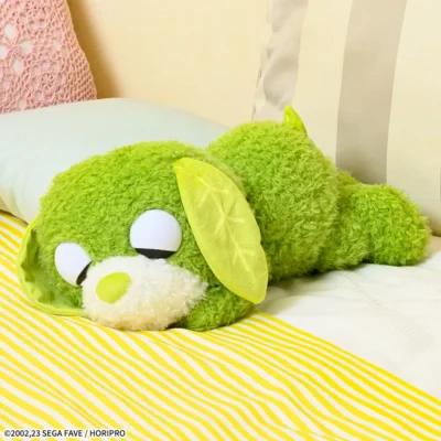 茶犬　すやすやL絨毛玩偶‐リョク‐