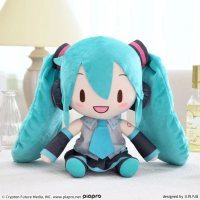 初音未來　ふわぷち　L 絨毛玩偶