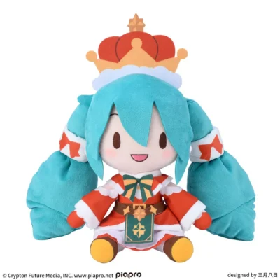 初音未來系列 ふわぷち M 絨毛玩偶「初音未來」-聖誕節2026-